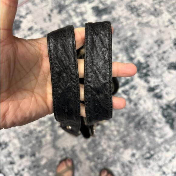 Coach Parker teal black and white bag 14895 - Picture 7 of 9